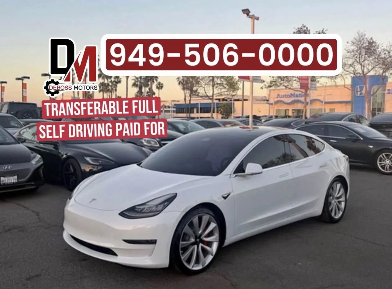 Used 2018 Tesla Model 3 Long Range AWD/4WD image 1