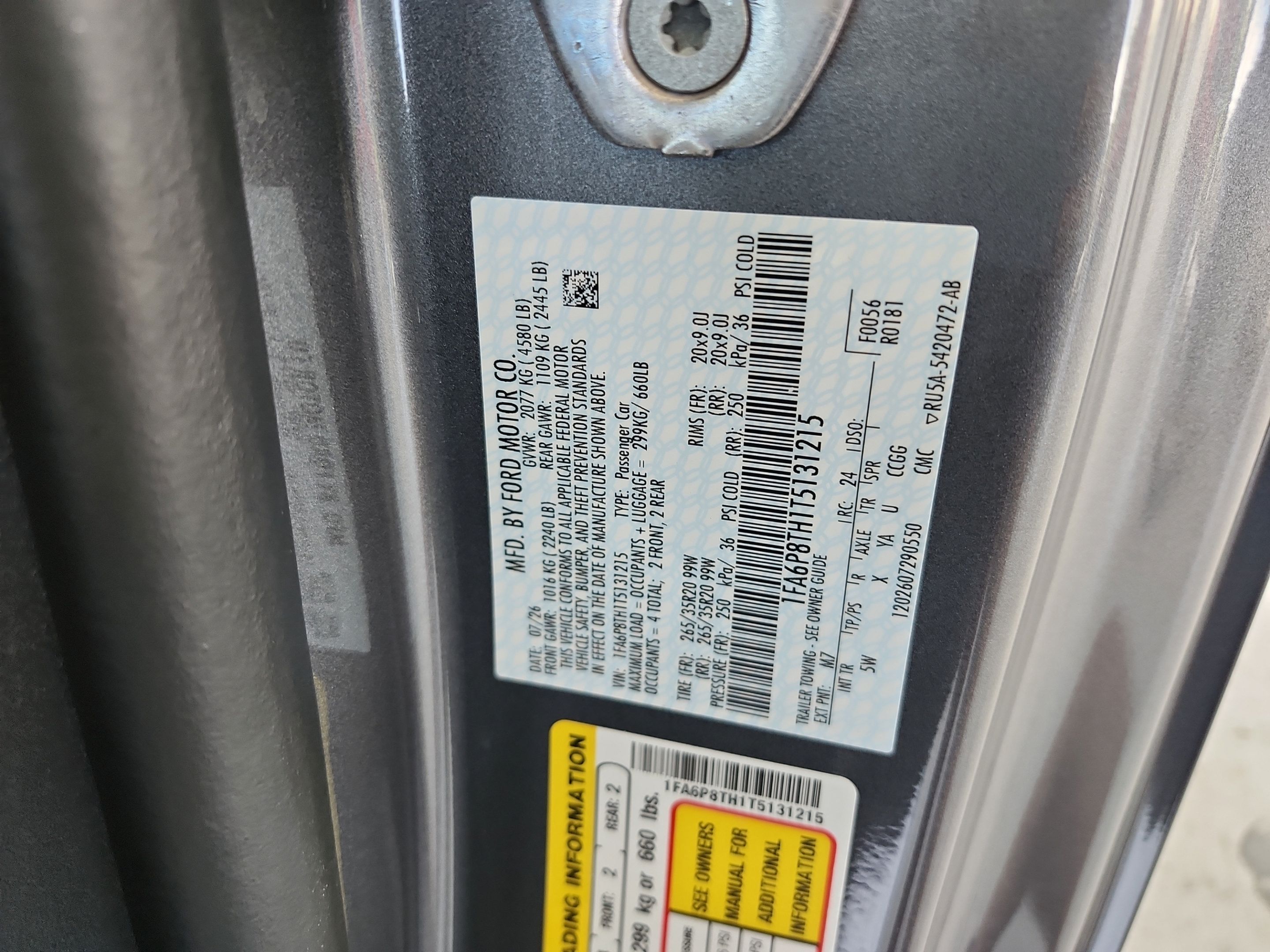 Certified 2026 Ford Mustang Premium RWD image 23