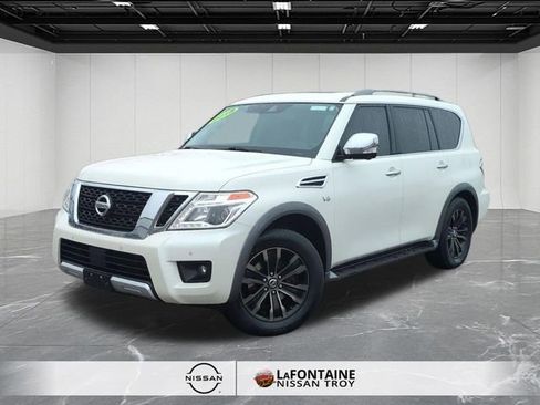 Used 2018 Nissan Armada Platinum w/ Captain Seat Package image 1