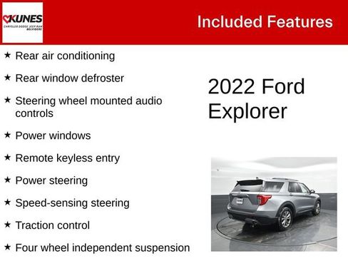 Used 2022 Ford Explorer Limited w/ Equipment Group 301A AWD/4WD image 4