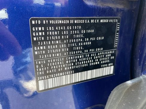 Used 2024 Volkswagen Taos SE FWD image 35