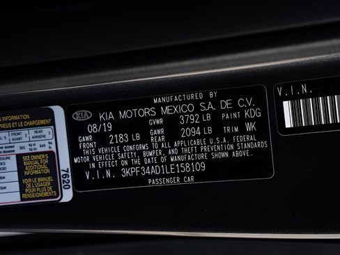 Used 2020 Kia Forte GT-Line w/ GT-Line Premium Package FWD image 31