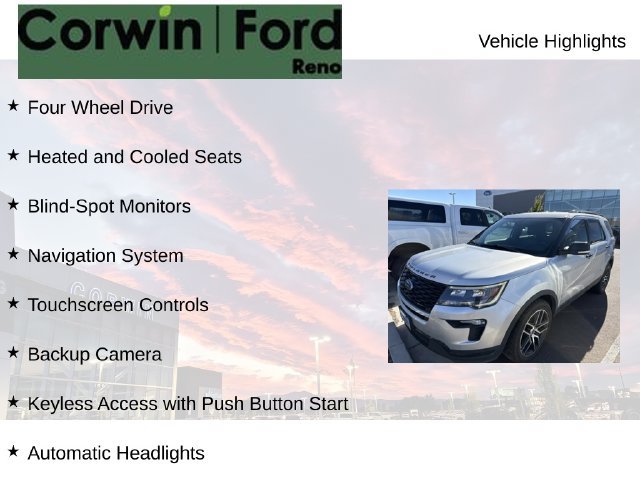 Used 2019 Ford Explorer Sport AWD/4WD image 7