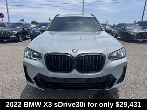Used 2022 BMW X3 sDrive30i w/ M Sport Package RWD image 2