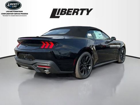 New 2025 Ford Mustang Convertible w/ Mustang Nite Pony Package RWD image 9