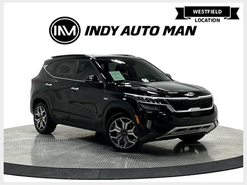 Used 2021 Kia Seltos SX w/ SX Sunroof Package AWD/4WD image 1