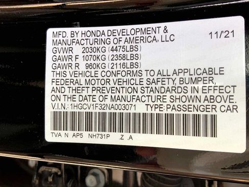 Used 2022 Honda Accord Sport image 33