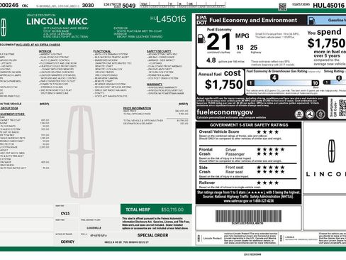 Used 2017 Lincoln MKC Reserve image 5