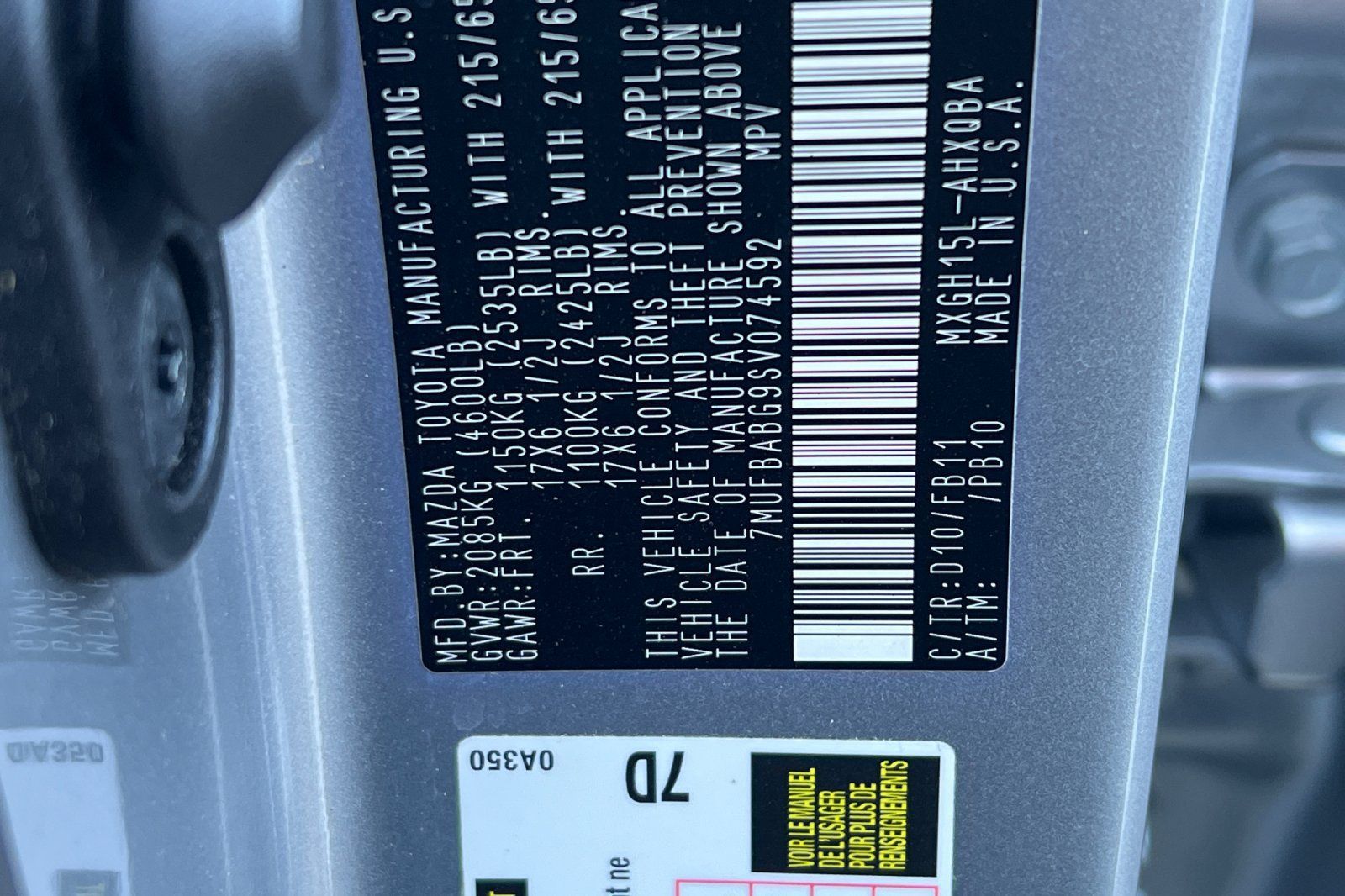 Certified 2025 Toyota Corolla Cross AWD Hybrid image 28