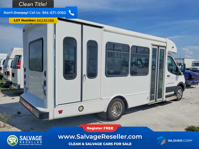 Used 2019 Ford Transit 350 156 DRW w/ Shuttle Bus Prep Package RWD image 4