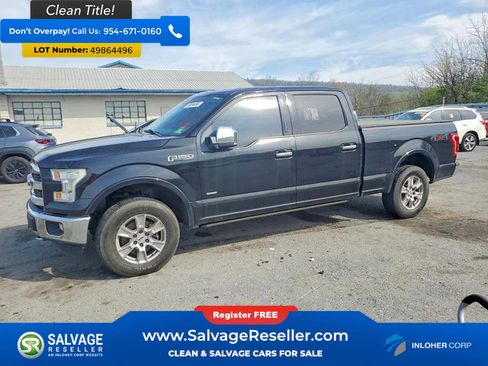 Used 2016 Ford F150 Lariat w/ Equipment Group 502A Luxury AWD/4WD image 1