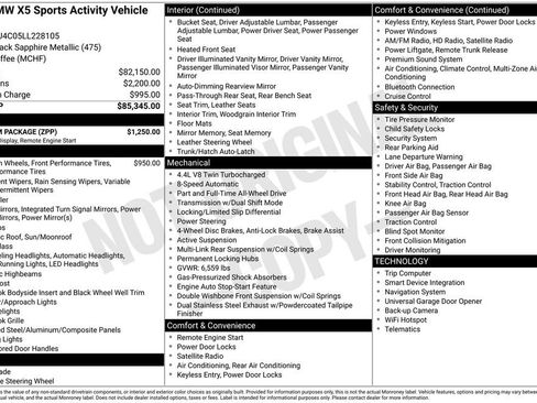 Used 2020 BMW X5 M50i w/ Premium Package image 4