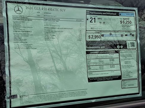 New 2026 Mercedes-Benz GLE 450 4MATIC image 19