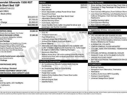 New 2026 Chevrolet Silverado 1500 RST w/ Redline Edition image 34