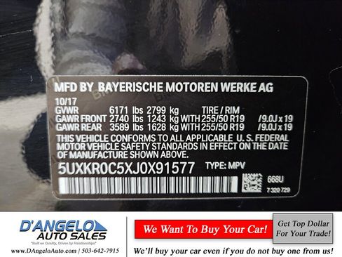 Used 2018 BMW X5 xDrive35i image 35