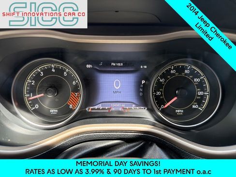 Used 2014 Jeep Cherokee Limited w/ Technology Group AWD/4WD image 11