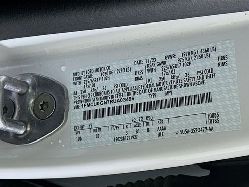 Used 2024 Ford Escape Active FWD image 12