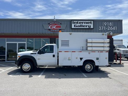 Used 2012 Ford F550 2WD Regular Cab Super Duty w/ Payload Upgrade Pkg image 1