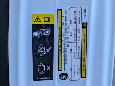 New 2026 Jeep Wrangler Sport S image 19