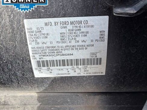 Used 2023 Ford Explorer ST w/ Equipment Group 401A image 13