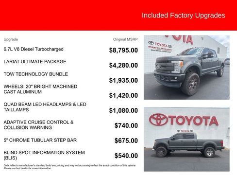 Used 2017 Ford F250 Lariat w/ Lariat Ultimate Package AWD/4WD image 5
