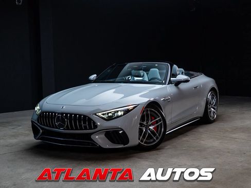 Used 2022 Mercedes-Benz SL 55 AMG 4MATIC image 1