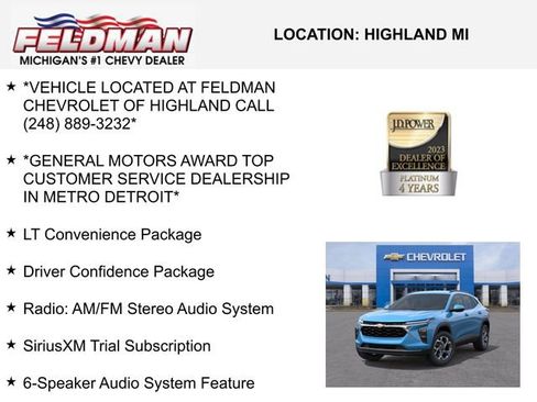 New 2026 Chevrolet Trax LT w/ Driver Confidence Package image 3