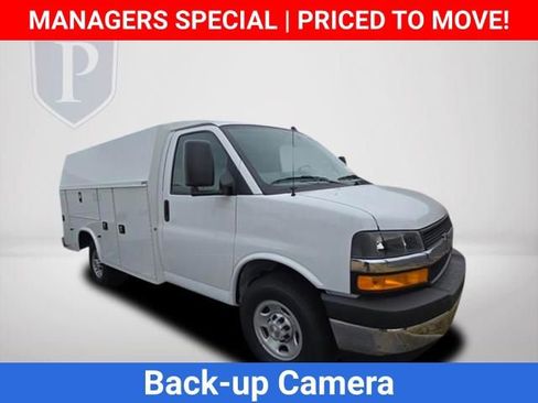 New 2025 Chevrolet Express 3500 w/ Power Convenience Package RWD image 2