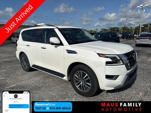 Used 2023 Nissan Armada SL w/ Captain's Chairs Package AWD/4WD image 1