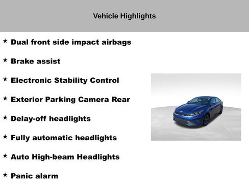 Certified 2024 Kia Forte LXS w/ LXS Technology Package FWD image 16