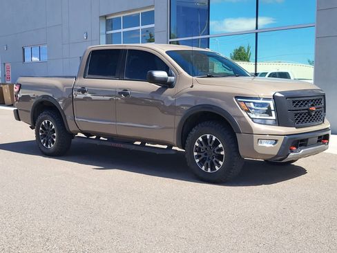 Used 2021 Nissan Titan PRO-4X w/ Off Road Protection Package AWD/4WD image 3