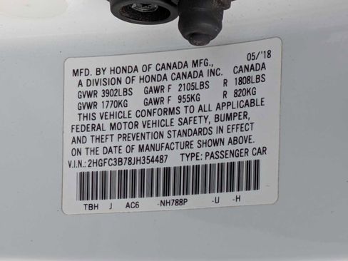 Certified 2018 Honda Civic EX-L image 31