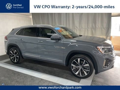Certified 2024 Volkswagen Atlas Cross Sport SEL Premium R-Line AWD/4WD image 1