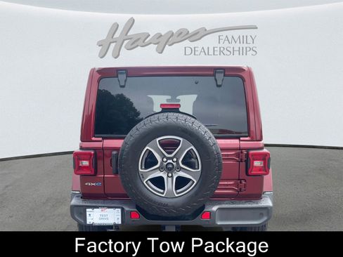 Used 2021 Jeep Wrangler Unlimited Sahara w/ Cold Weather Group image 25