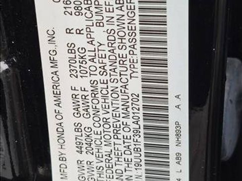 Used 2020 Acura TLX FWD image 16