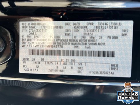 Used 2021 Ford F150 King Ranch w/ Equipment Group 601A High AWD/4WD image 34