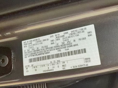 Used 2024 Ford F150 Raptor w/ Equipment Group 803A Raptor R AWD/4WD image 31
