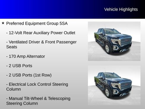 Used 2020 GMC Sierra 1500 Denali w/ Driver Alert Package II AWD/4WD image 21