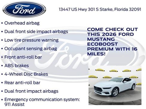 New 2026 Ford Mustang Premium RWD image 30
