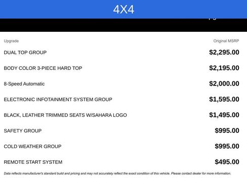 Used 2018 Jeep Wrangler Unlimited Sahara w/ Dual Top Group image 5