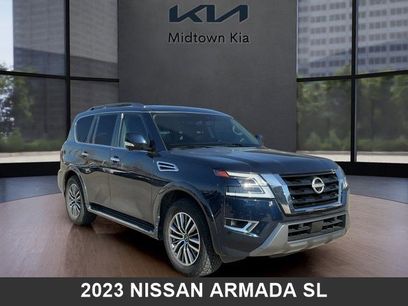 Used 2023 Nissan Armada SL w/ Captain's Chairs Package