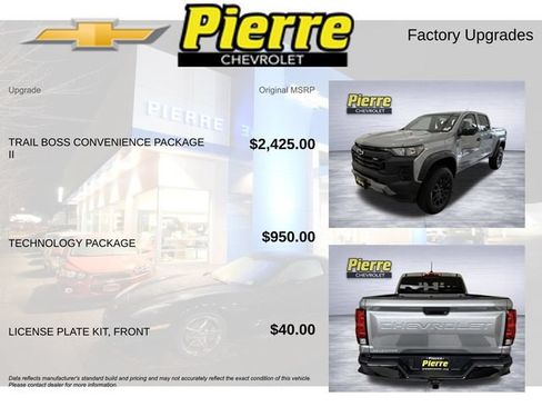 New 2026 Chevrolet Colorado Trail Boss AWD/4WD image 13