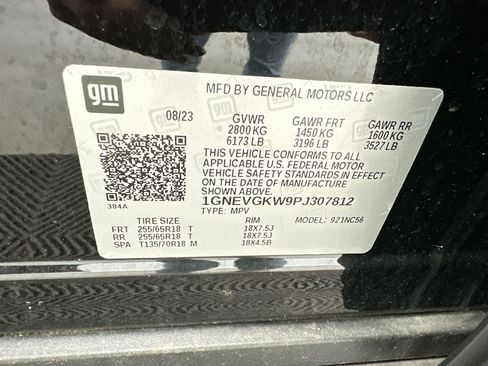 Certified 2023 Chevrolet Traverse LT w/ LPO, Floor Liner Package AWD/4WD image 19