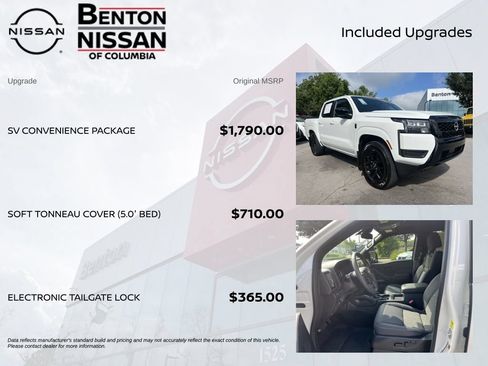 Used 2026 Nissan Frontier SV w/ SV Convenience Package RWD image 6