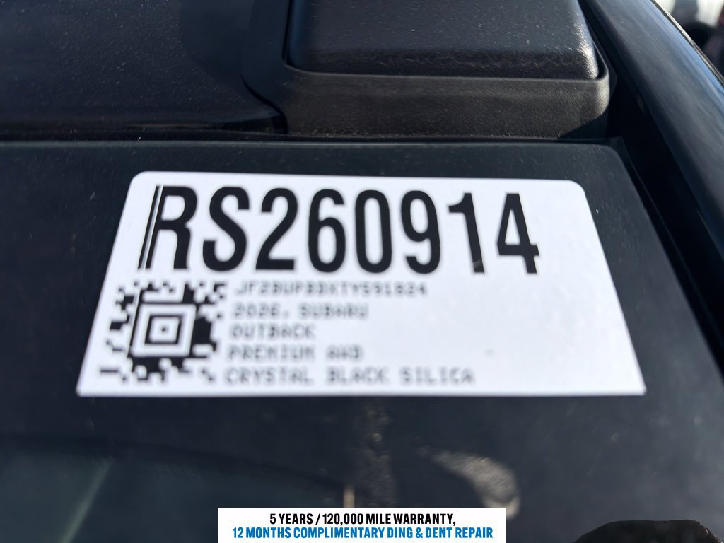 New 2026 Subaru Outback Premium AWD/4WD image 12
