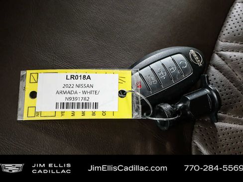 Used 2022 Nissan Armada Platinum w/ Captain's Chairs Package RWD image 42