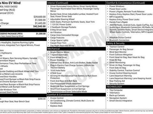 Used 2025 Kia Niro Wind w/ Wind Preserve Package FWD image 44