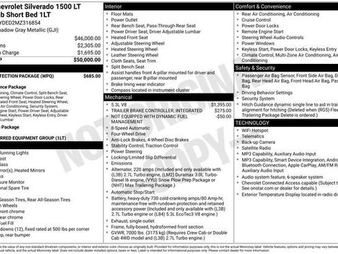 Used 2021 Chevrolet Silverado 1500 LT w/ Bed Protection Package AWD/4WD image 11