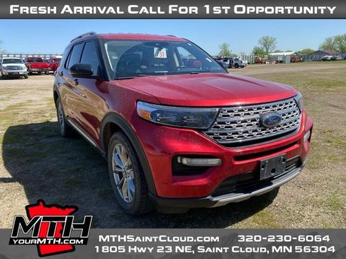 Used 2021 Ford Explorer Limited AWD/4WD image 2