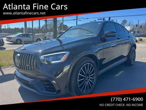 Used 2021 Mercedes-Benz GLC 63 AMG 4MATIC Coupe w/ Driver Assistance Package image 1